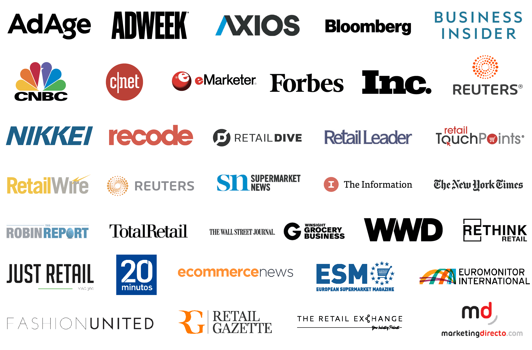 Media Who Have Attended Shoptalk in the US or Europe Previously